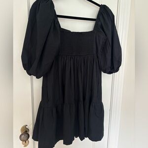 Abercrombie puff sleeve dress
